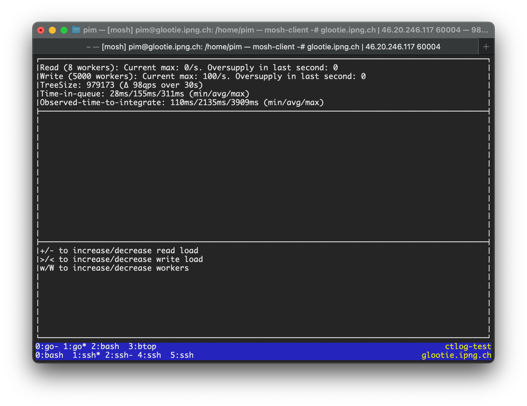 S3/MySQL Loadtest 100qps